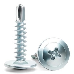 Sheet Metal Screws #8 x 3/4″, 125pcs FIXLINK Phillips x Zinc