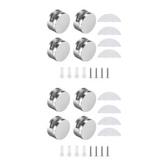 Zinc Alloy Mirror Clip Set Securely Hang Your Mirror Easy Installation