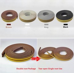 Universal Weather Stripping D-shape Sponge Rubber Seal Strip EPDM Tape Door Seal
