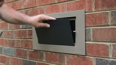 Ultra CSV™ Replacement Crawl Space Vent Kit- Foundation Vent Kit- Gray