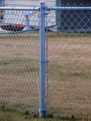 Chain Link Fence BRACE BANDS – BLACK: Chain Link Fence Parts (steel bands)
