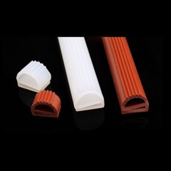 Silicone Rubber Sealing Strip E Shape Door Window 60A Insulation Seal Gasket