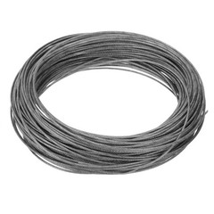 3/64″ (1.2mm) 100ft 304 Stainless Steel Cable Wire Rope 7 x 7 Strands PVC Coated