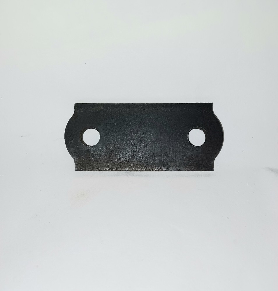 1 Weld on steel bracket tab flat plate 2 holes 3/8″ 3 1/2″ x 1 1/2″ x 3/16″