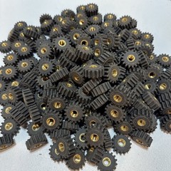 Gears 16 Tooth Rubber w/ Brass Threaded Insert Lot of 240