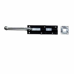 Black Door Bolts Monkey Tail Slide Design Bolt Wrought Iron12″ Renovators Supply