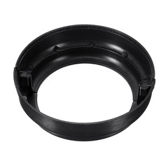 uxcell Post Skirt, 2pcs 78mm/3.07″ Plastic Split Style Base 78mm, Black