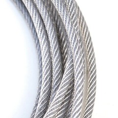 Clear Coated Steel Wire Rope Cable 0.38mm 0.8mm 1mm 2mm 3mm 4mm 5mm 6mm 8mm-12mm