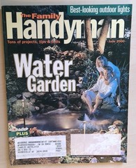 The Family Handyman Magazine June 2000 Water Garden Outdoor Lights Projects Tips