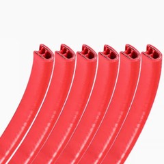 Rubber U Shape Car Door Edge Guard Molding Trim Rubber Edge Strip Seal Protector