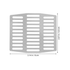 10 Pcs Stainless Steel Wall Weep Cover Brick Hole Screen Protector