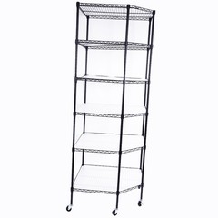 ❄️FREE SHIPPING!❄️ 5 Shelf Wire Metal Corner Industrial Rack 4 Garages Basements