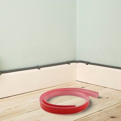 Silicone Water Retaining Strip for Wet Room Floor 100CM Shower Tray Seal