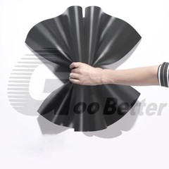 Solid Black Rubber Sheet Pads Gasket Thicknesses 1/2/3/4/5/6/8mm 500mmx500mm