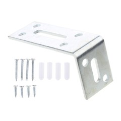 Heavy Duty L-Shaped Shelf Holder Cold-Rolled Steel Shelf Mounting Bracket