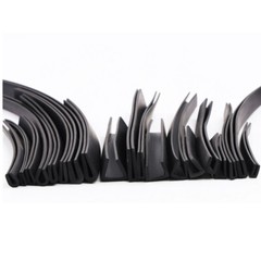 1mm~12mm Edge Protection Frame Profile Rubber Edging Trim Seal U-profile Slot
