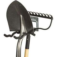 National Hardware N112-052 2232BC Flip-Up Tool Hanger in Gray finish