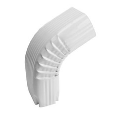 Gutter Downspout Elbow 2×3 75 Degree Aluminum Style A Rain Water Runoff