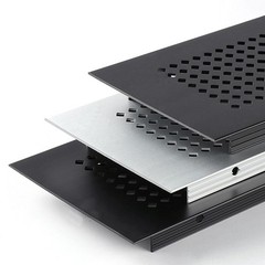 Aluminum Black/Silve Louver Vent Ventilation Fan Grille Cover Ventilation Grille