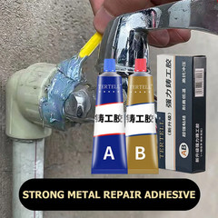 Cold Welding Glue Metal Repair Glue Heat-Resistant AB Sealant High-Strength Magi