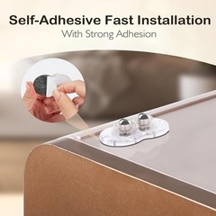Easy Installation Furniture Ball Rollers Secure Attachment Smooth Rolling