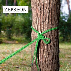 ZEPSEON 8mm Accessory Cord (5/16in) 10M(32ft) Prusik 32FT(10M), Green