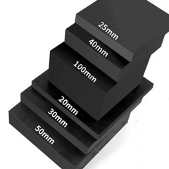SOLID RUBBER SHEETING VARIOUS SHEET SIZES AVAILABLE X 2MM TO 100MM THICKNESS