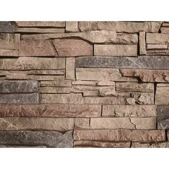 42 in. W x 12 in. L Desert Sunrise Faux Stone Panel Siding NEW