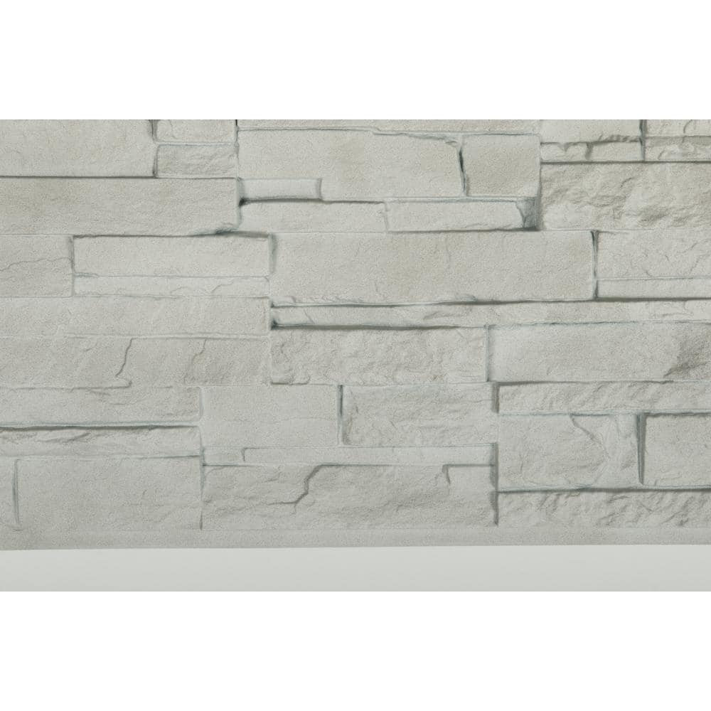 Dry Stacked Stone Travertine Vinyl Siding 10 Pack 41.5×13.125 Professional Grade