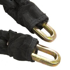 Guard Security 968 Heavy Duty Hardened Steel Square Link Bike Chain,Black,