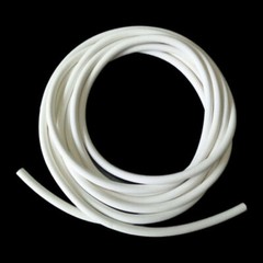 Silicone Rubber Cord O Ring Cord White Seal Foamed Sponge Dia 1mm 2mm 3mm ~ 20mm