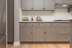 Ravinte 30 Pack Kitchen Cabinet Knobs and Pulls – 1-1/6″ Matte Black, Black