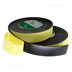 Self Adhesive Backed Foam Sponge Strip Roll Sheet Tape Sticky Seal EVA 10-100mm