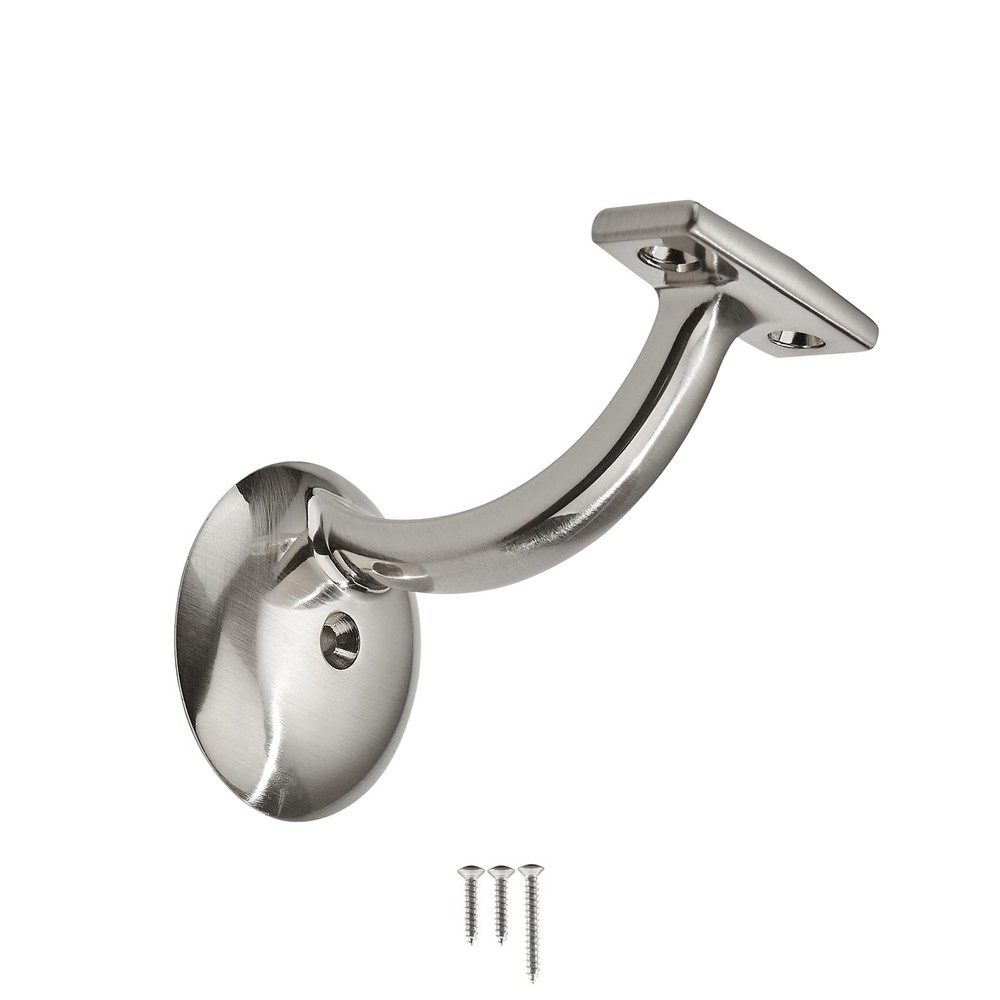 khtumeware 6 Pack Brushed Satin Nickel Hand Rail Bracket Heavy Duty Hardware …