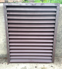 Lomanco 24×30 Aluminum Louver Vent Recessed Mount Brown Multiple Options
