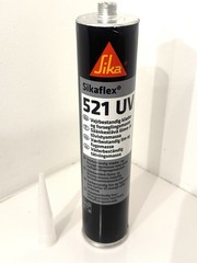 Sika Sikaflex 521 UV Adhesive 300ml Elastic Bonding – White – Best Before 9/22
