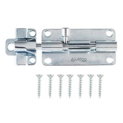AjustLock #207 Adjustable 4 in Zinc Plated Gate Door Security Safety Barrel Bolt
