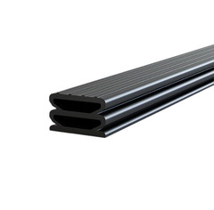 6M Silicone D Shape Door Window Seal Strip Noise Reduction Weatherproof