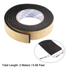 Sealing Foam Tape 30mmx5mmx2m EVA Self Adhesive Weather Strip for Window Doors