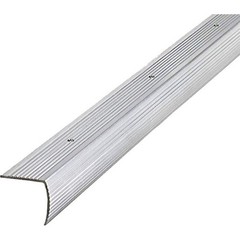 M-D 78022 36″ x 1-1/8″ Silver Fluted Stair Edging A726-1PK