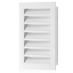 12″ X 18″ Gable Vents, Hon&Guan Aluminum Alloy Attic Vent with Removable Filter