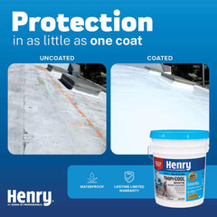 887 Tropi-Cool White 100% Silicone Reflective Roof Coating 4.75 Gal.