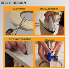 M & E Design Pre-Glued 3/4 X 250 – For – – –
