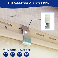Help Secure Loose Vinyl siding That Will not Lock Together or continually unl…