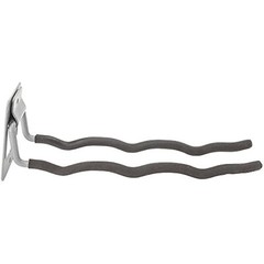 National Hardware N112-052 2232BC Flip-Up Tool Hanger in Gray finish