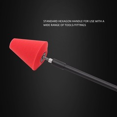 Polishing Cone, SPTA Car Wheel Hub Drill Buffing Sponge Pads Kit, Polishing