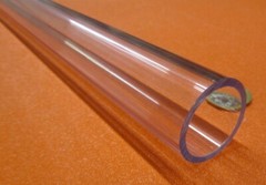 Kmac Polycarbonate Lexan Tube/ Tubing 1.375″ x 1.125″ (1 3/8″ x 1 1/8″)