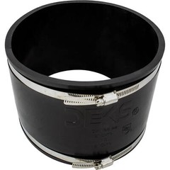 8″x 8″ DEKS Coupler DX156-88 – For Clay to Plastic (PVC) Copper and Steel Pipes