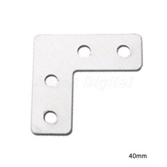 Plain Angle Bracket Satin L Type Board Support Corner Bracket Fittings Connector