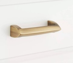 3-1/8″ Rindahl Solid Brass Cabinet Pull – Antique Brass